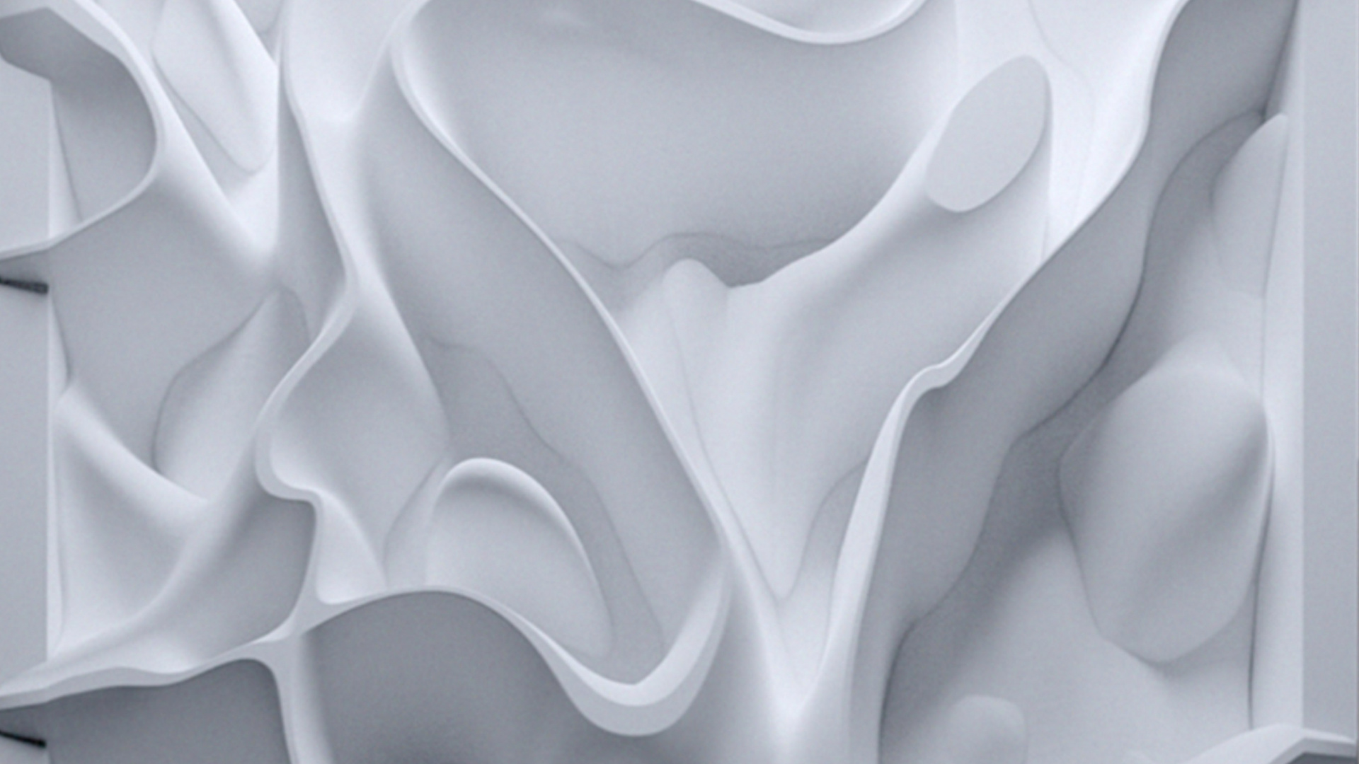 Обои тающие воспоминания рефик анадол, арт, живопись, Арт-инсталляция, облако в разрешении 1920x1080