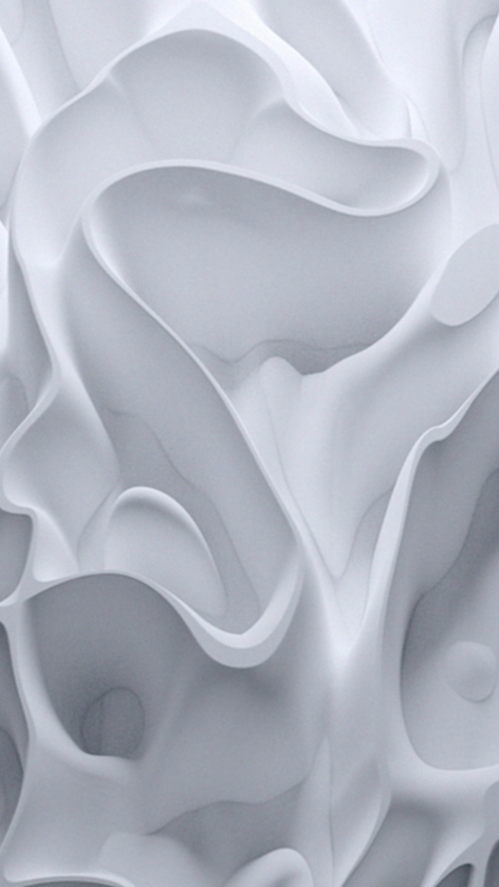 Обои тающие воспоминания рефик анадол, арт, живопись, Арт-инсталляция, облако в разрешении 720x1280