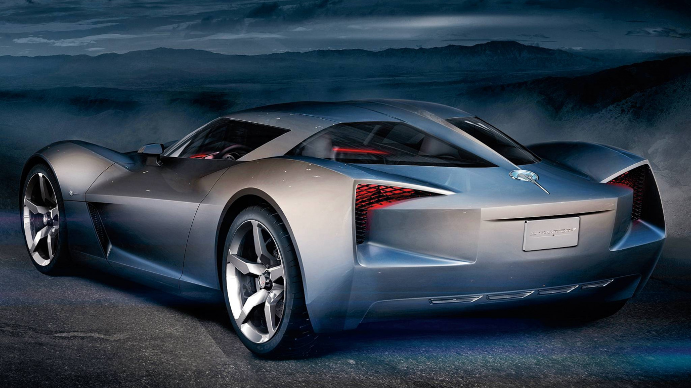 Обои corvette stingray, авто, спорткар, Шевроле, Дженерал Моторз в разрешении 1366x768