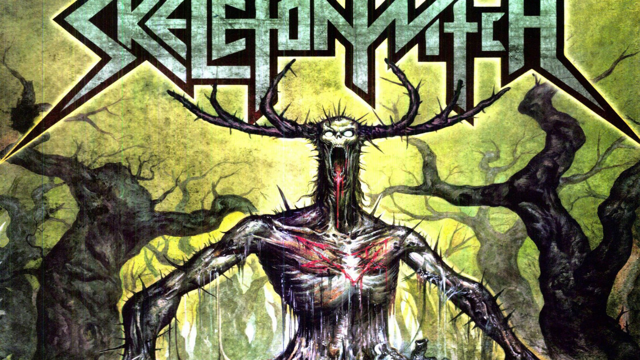 Обои Скелетонистка, Вечно Мерзость, Альбом, демон, дерево в разрешении 1280x720