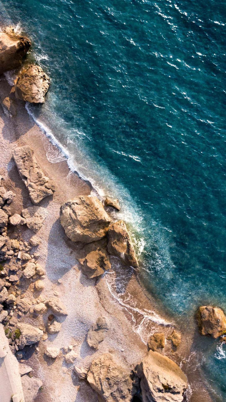 Обои Форт Биджапур, пляж, побережье, вода, море в разрешении 750x1334