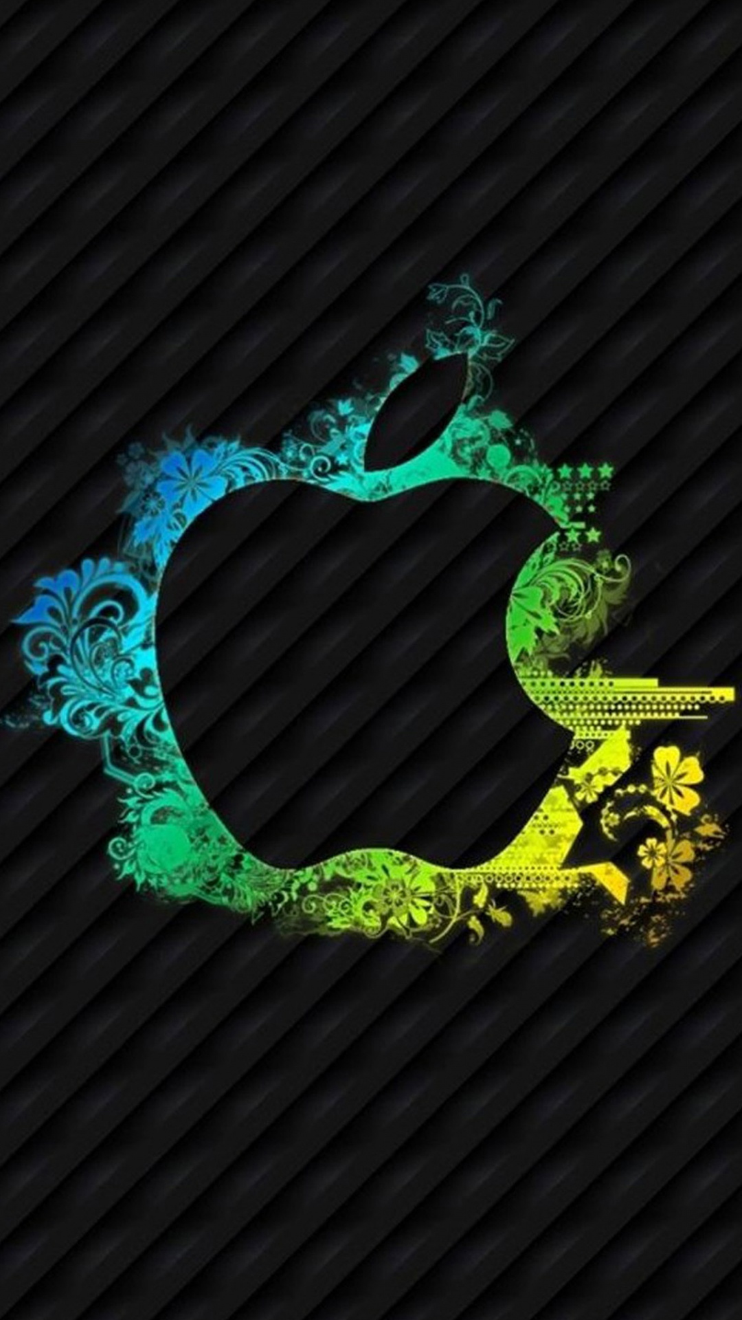 Обои символ, визуальное искусство, вымышленный персонаж, apple, зеленый в разрешении 1080x1920