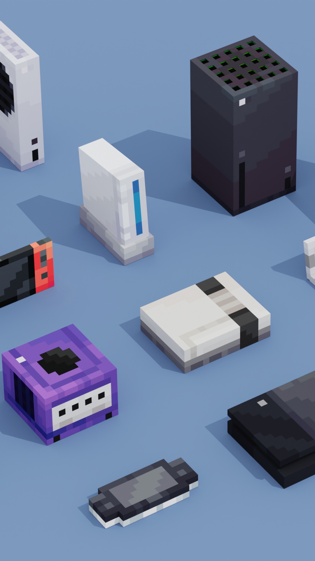 Обои электронный компонент, Низкий поли, иллюстрация, прямоугольник, гаджет в разрешении 1080x1920