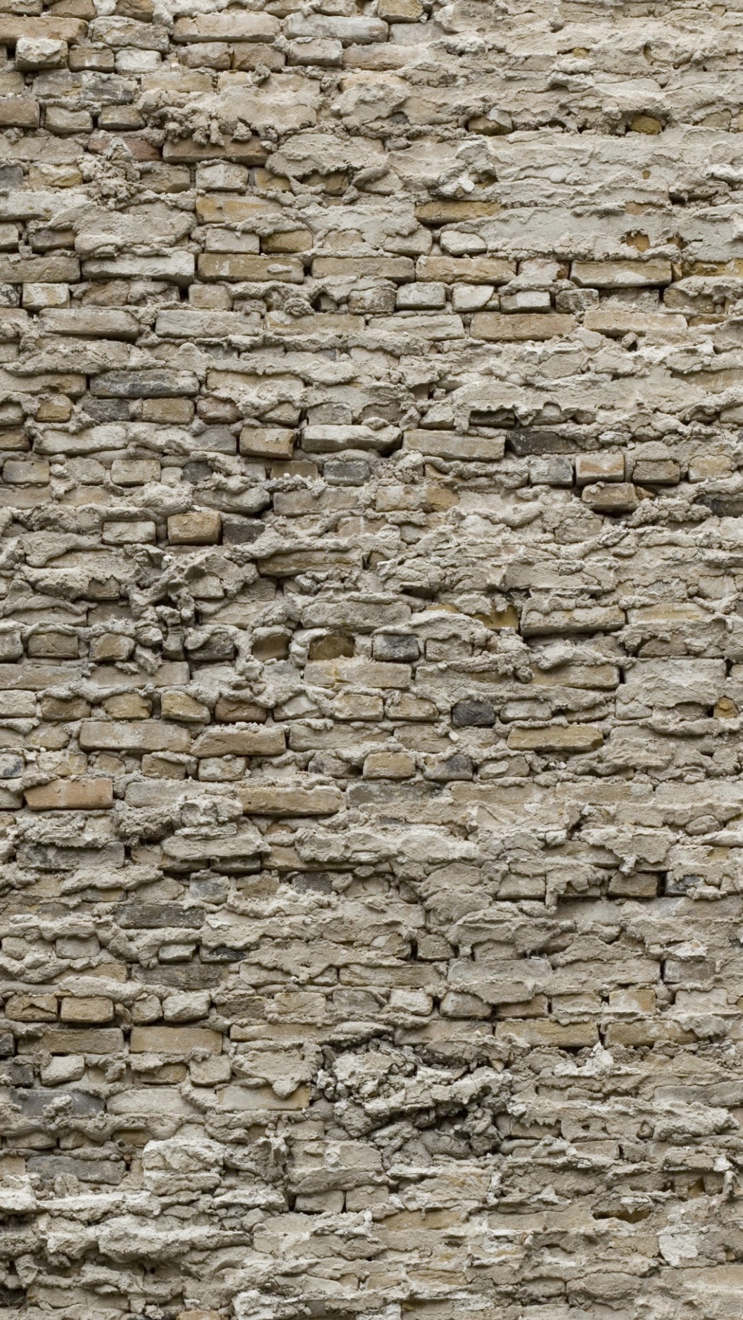 Обои каменная стена, обнажение, стена, древесина, кирпичная кладка в разрешении 1080x1920