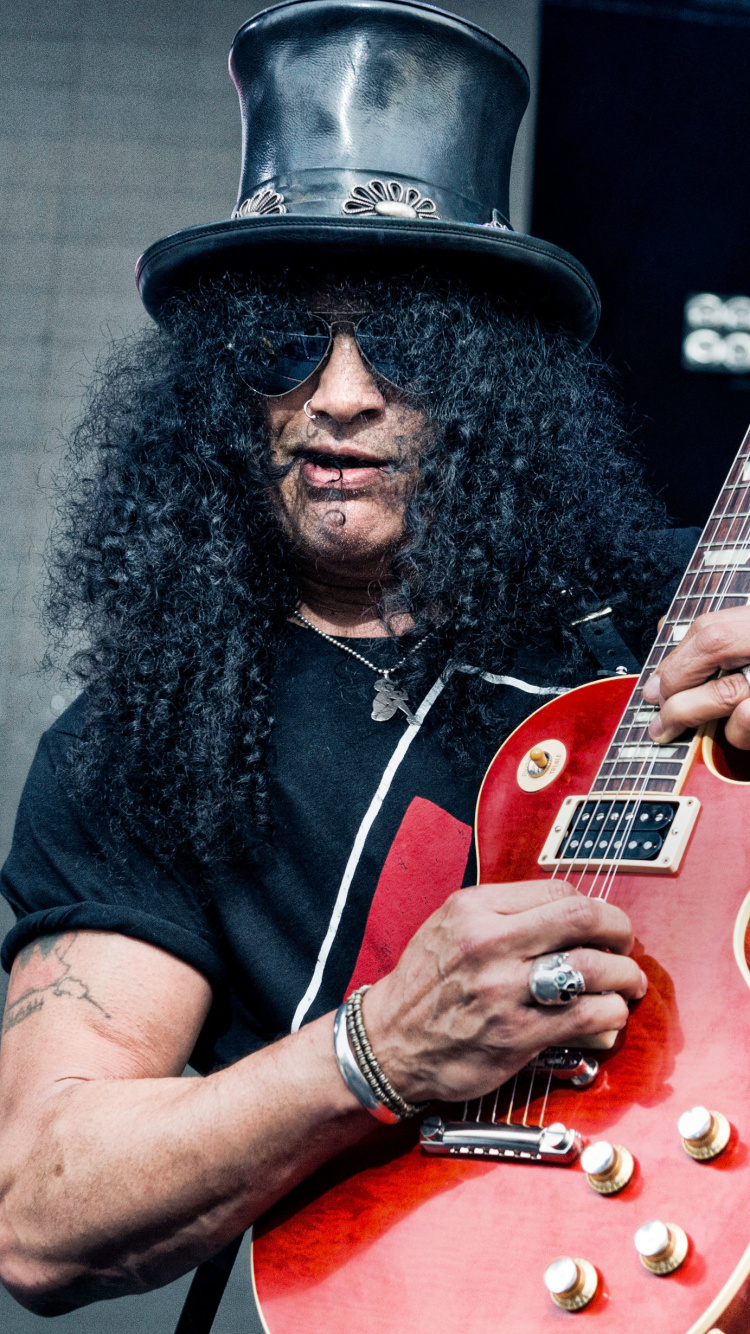 Обои гитара, Guns N Roses, тяжелый металл, тяжелый рок, гитарист в разрешении 750x1334