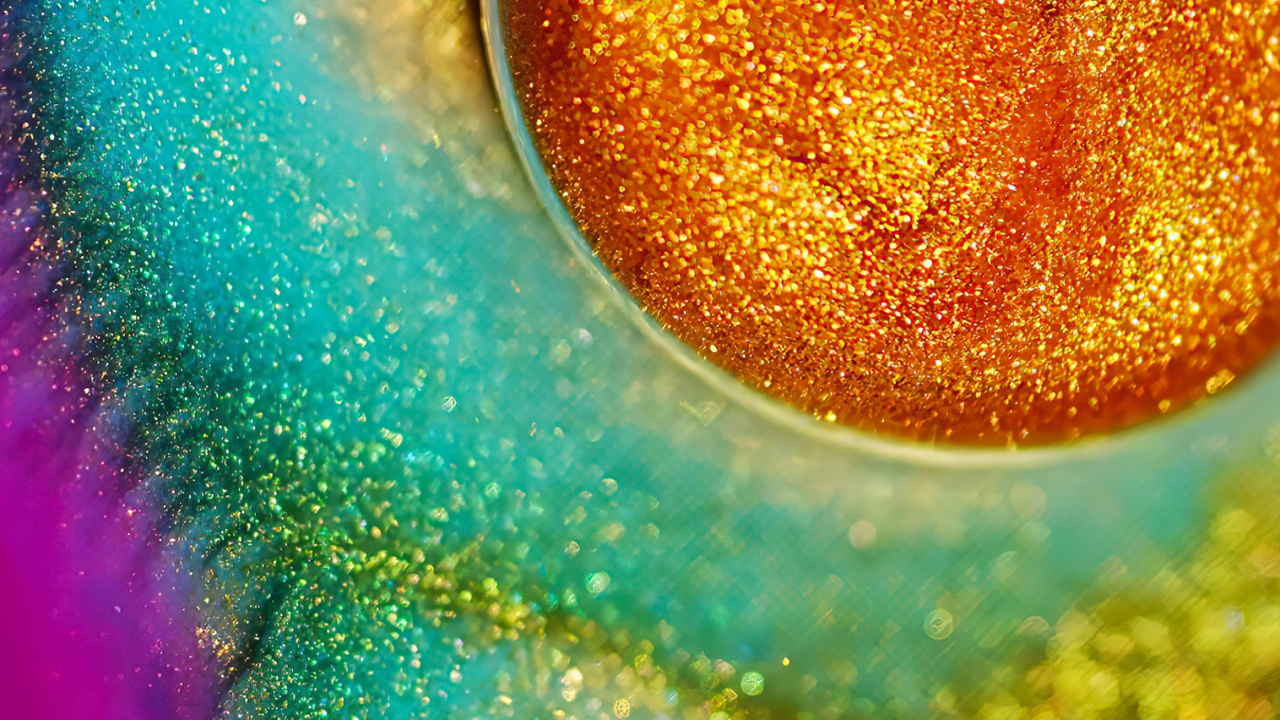 Обои астрономический объект, сфера, красочность, жидкий, материальное свойство в разрешении 1280x720