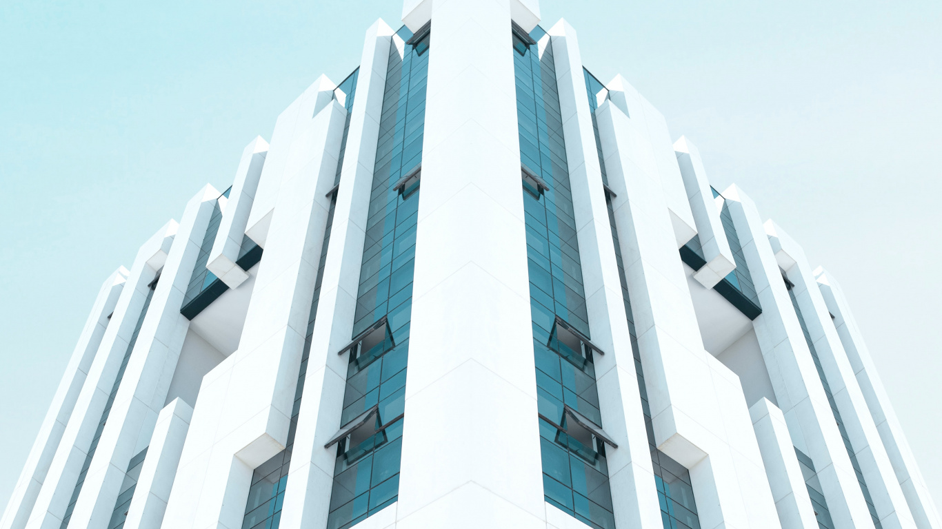 Обои Компания Fujifilm, глубина резкости, архитектура, дневное время, здание в разрешении 1366x768