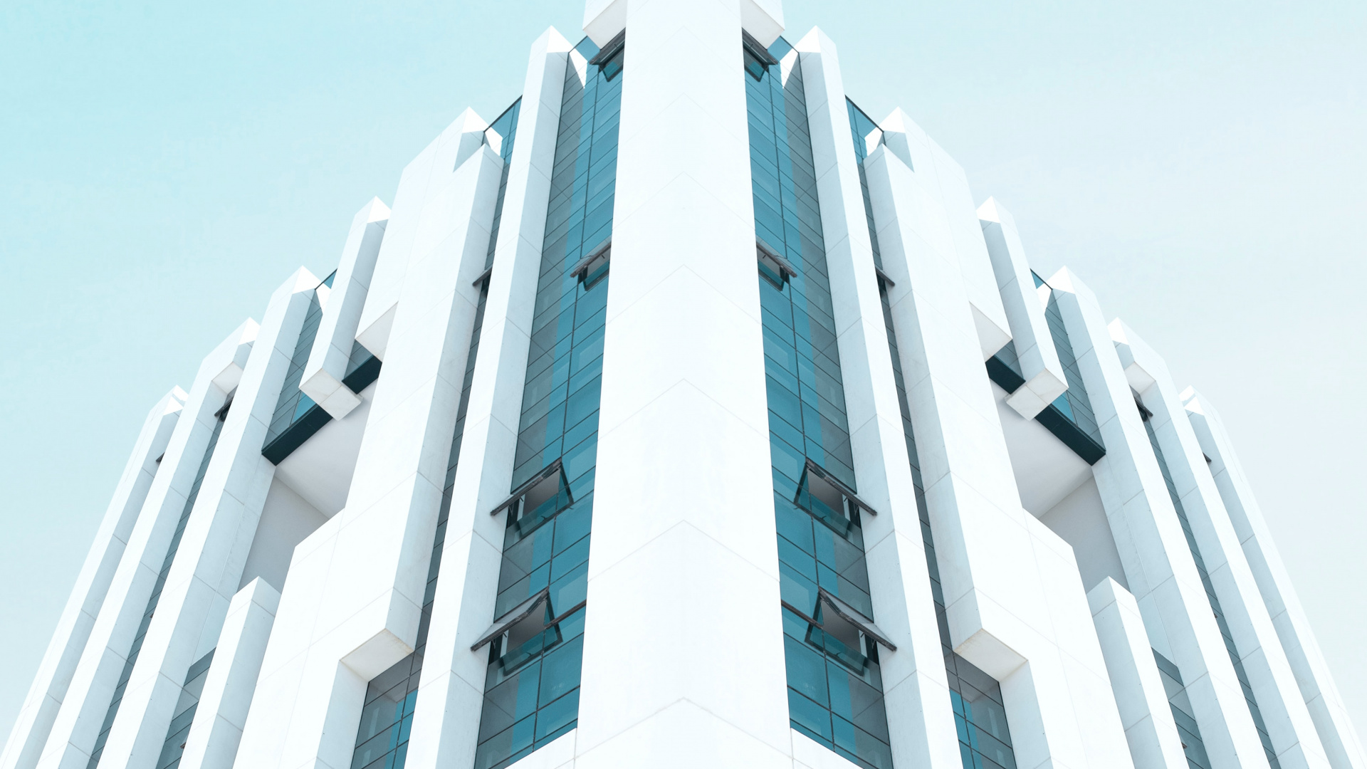 Обои Компания Fujifilm, глубина резкости, архитектура, дневное время, здание в разрешении 1920x1080