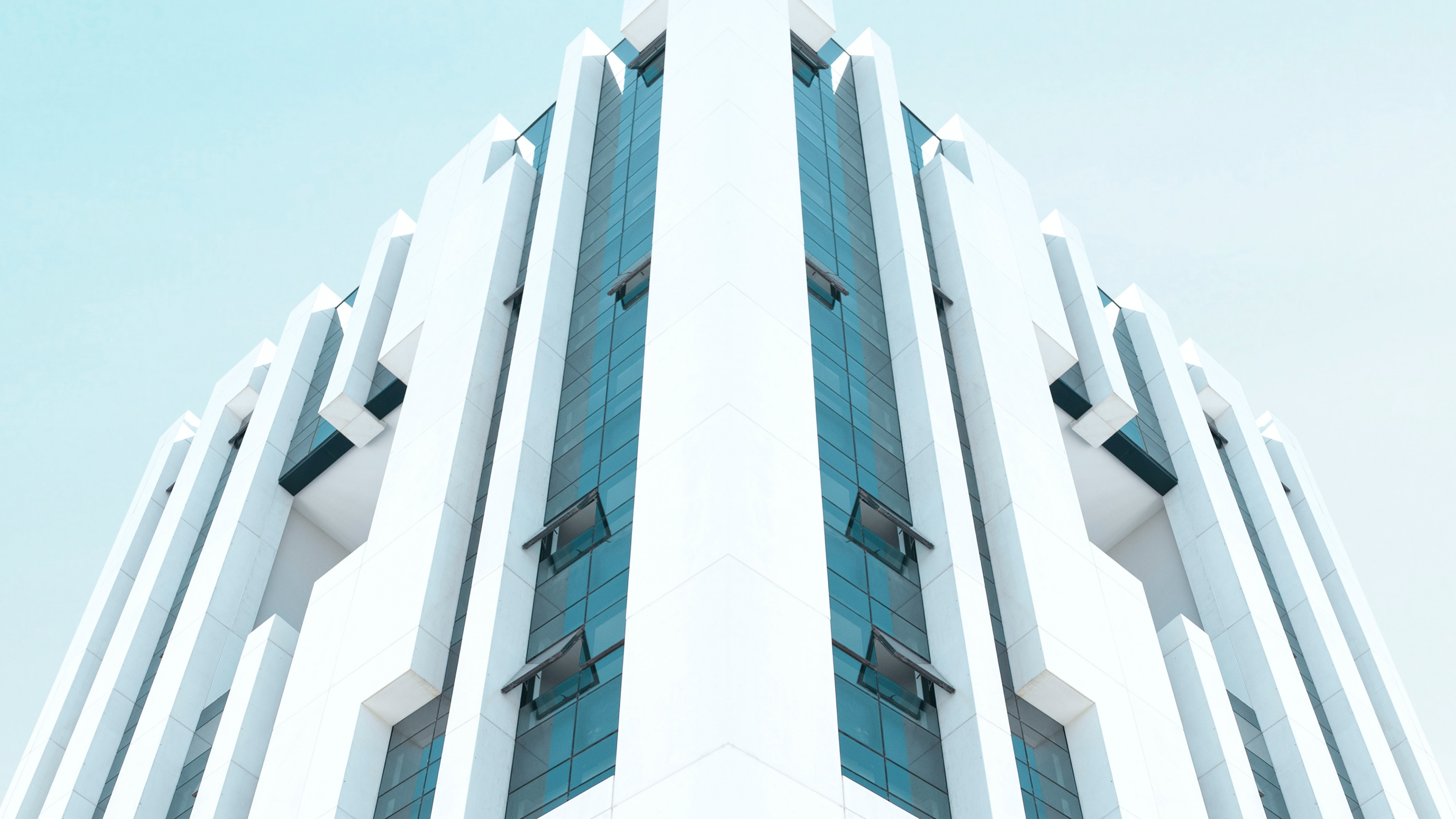 Обои Компания Fujifilm, глубина резкости, архитектура, дневное время, здание в разрешении 3840x2160