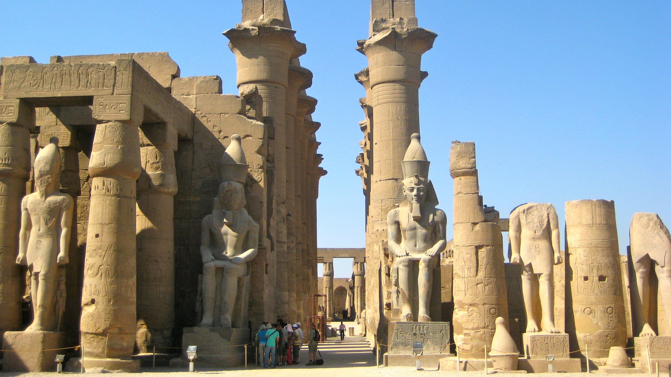 Обои Асуан, Нил, древняя история, историческое место, развалины в разрешении 2560x1440