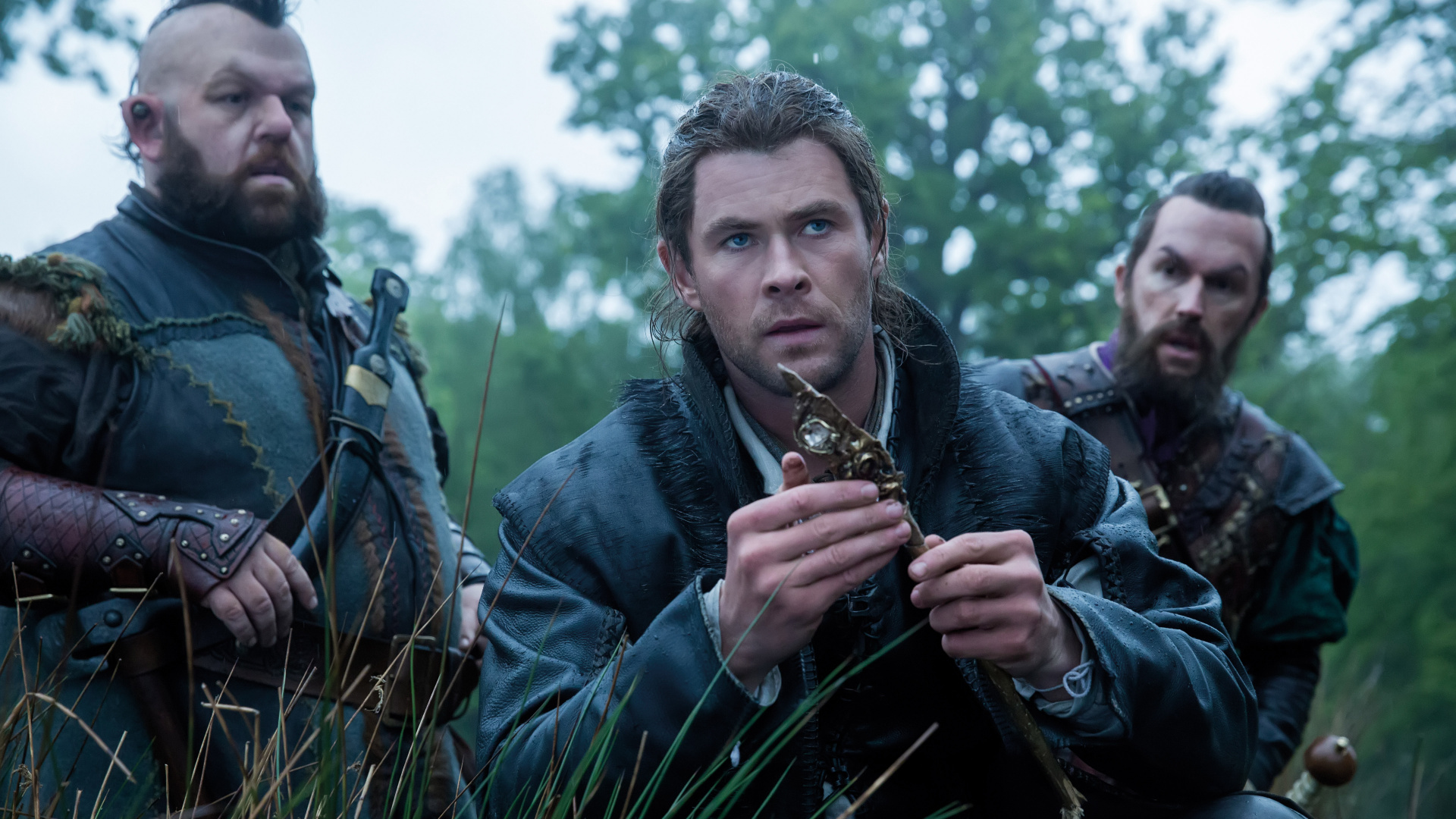 Обои Крис Хемсворт, Егерь Зимы Войны, Белоснежка и охотник, егерь, Нион в разрешении 1920x1080