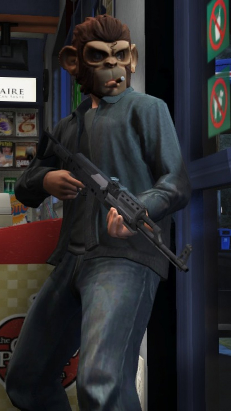 Обои grand theft auto v, Рокстар игры, компьютерная игра, игры, технологии в разрешении 750x1334