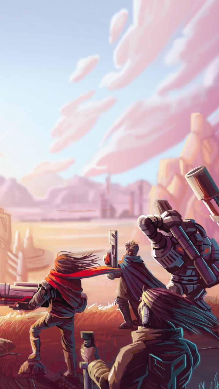 Обои Звезда Отщепенцев, Тактическая ролевая игра, приключенческая игра, аниме, иллюстрация в разрешении 720x1280