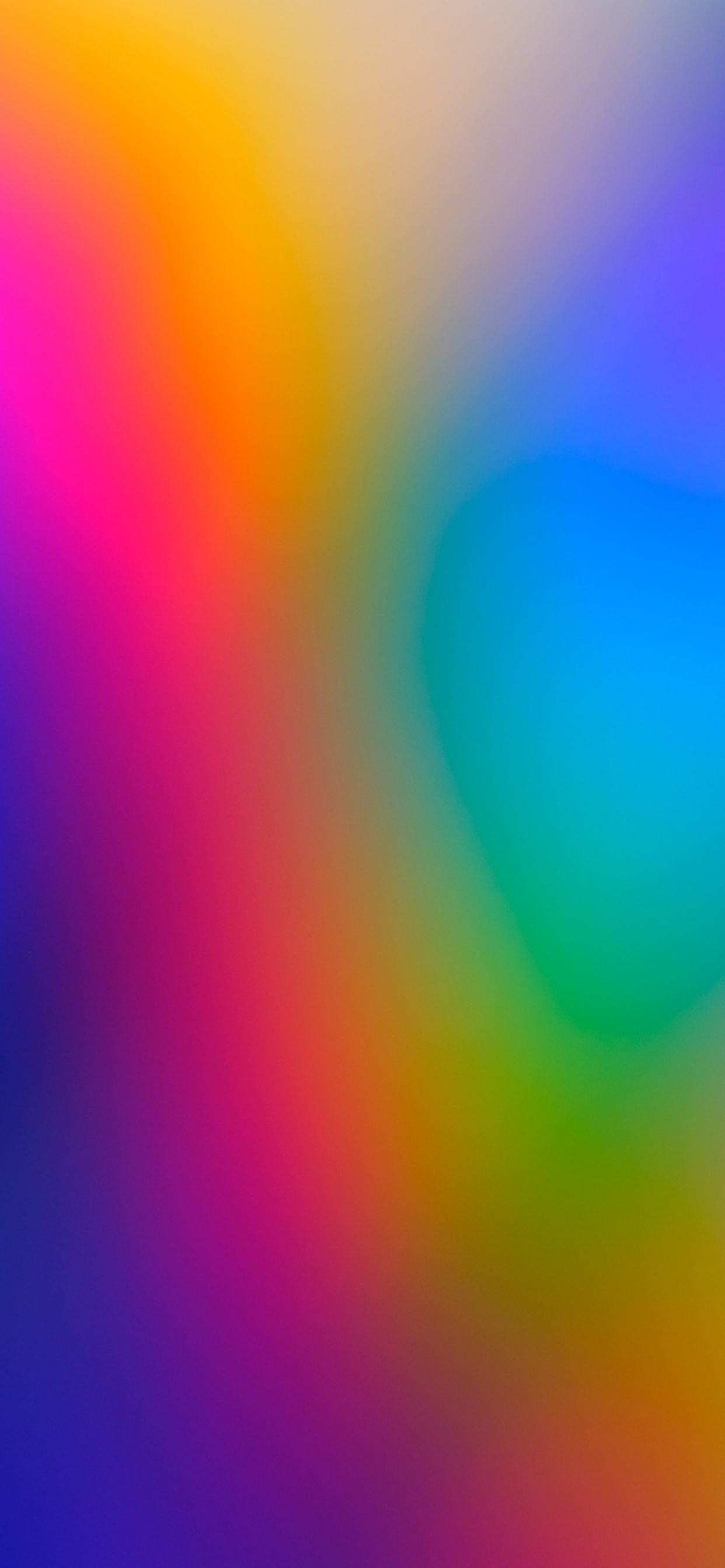 Обои синий, красочность, свет, пурпур, электрик в разрешении 1242x2688