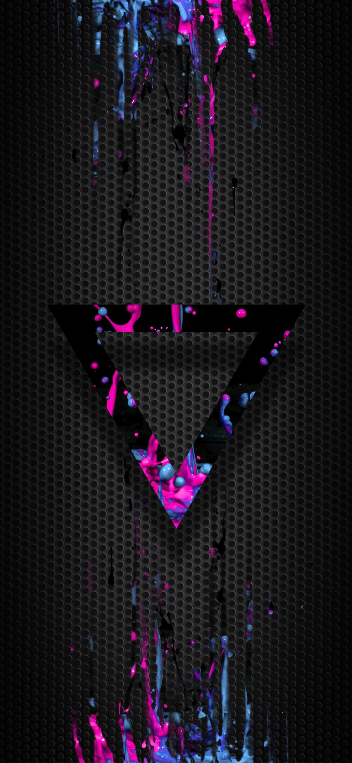 Обои графический дизайн, дизайн, рисование, пурпур, ювелирные изделия тела в разрешении 1125x2436