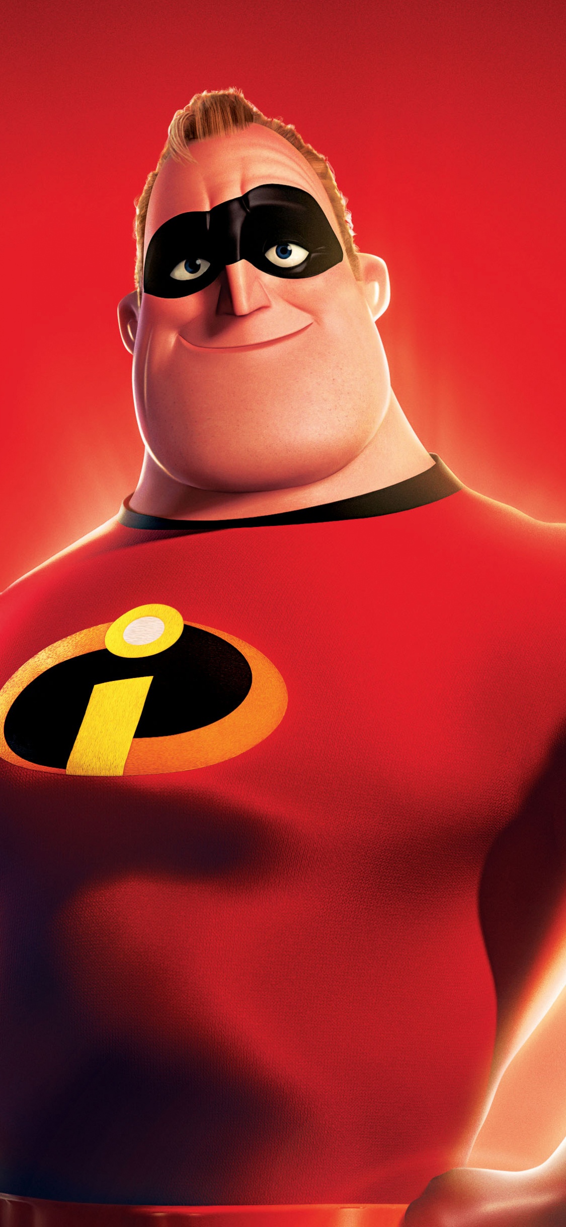 Обои арт, характер, пиксар, Суперсемейка, иллюстрация в разрешении 1125x2436