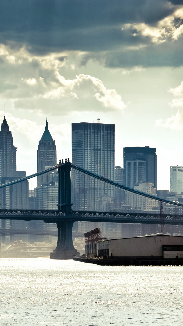 Обои городской пейзаж, город, дневное время, линия горизонта, городской район в разрешении 750x1334