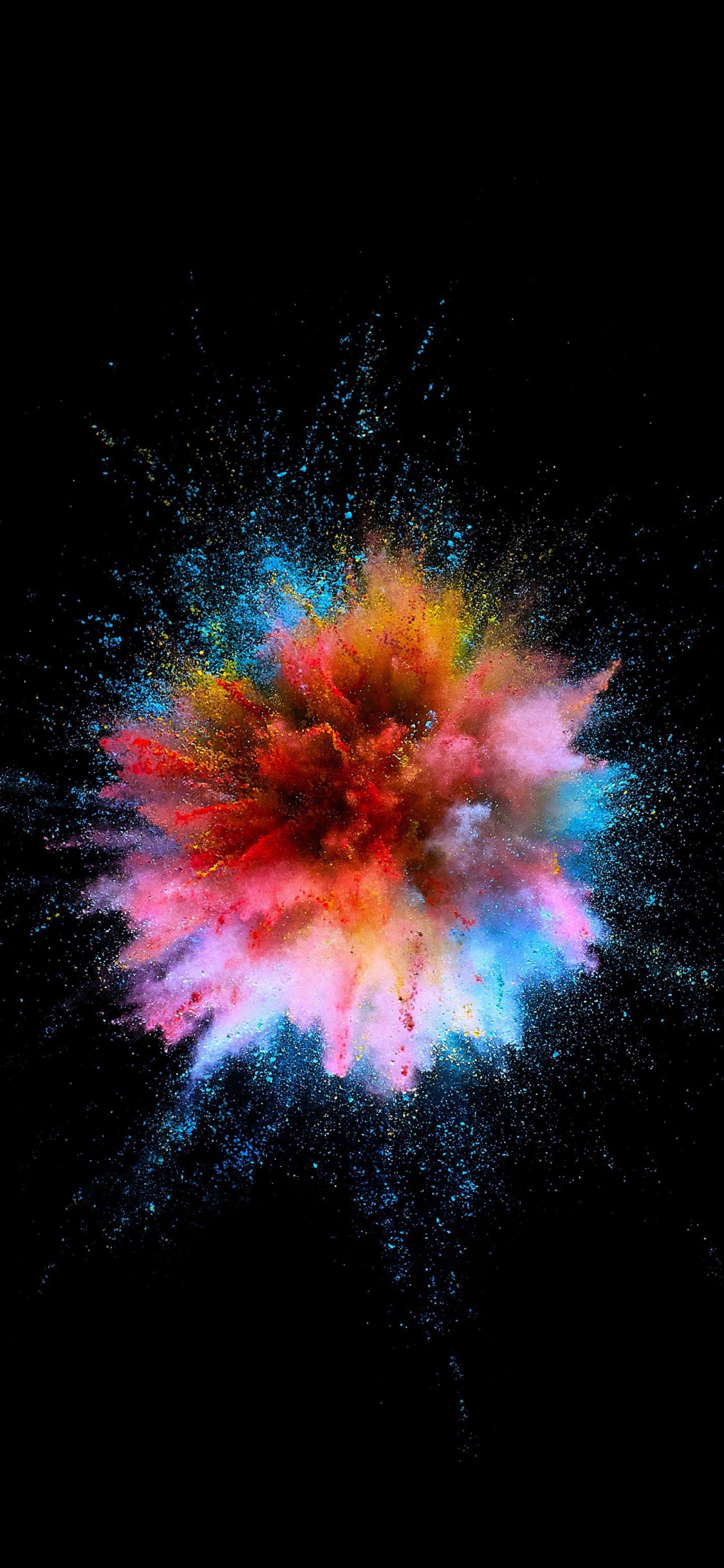 Обои природа, жидкий, арт, астрономический объект, вода в разрешении 1125x2436