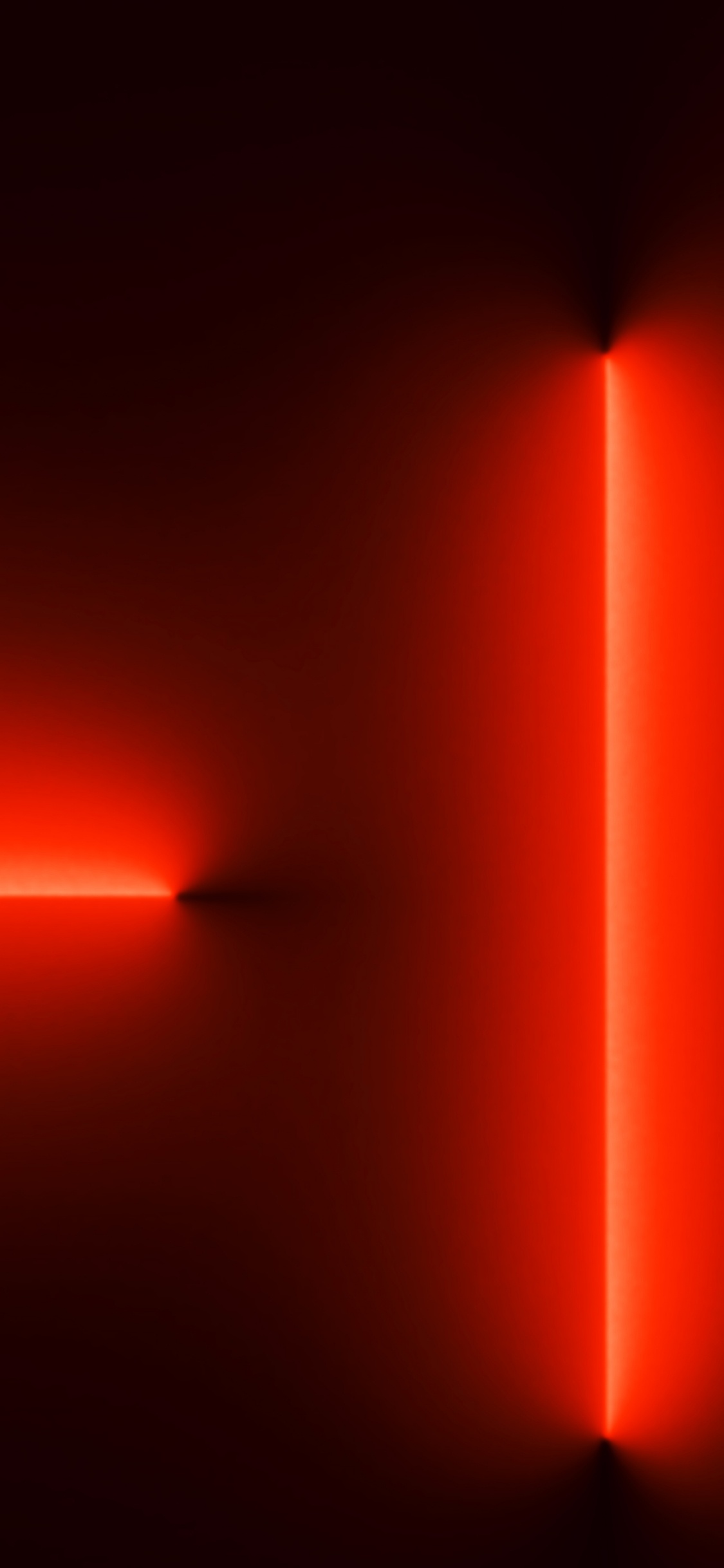 Обои Оранжевый цвет, свет, атмосфера, Янтарь, красный цвет в разрешении 1125x2436