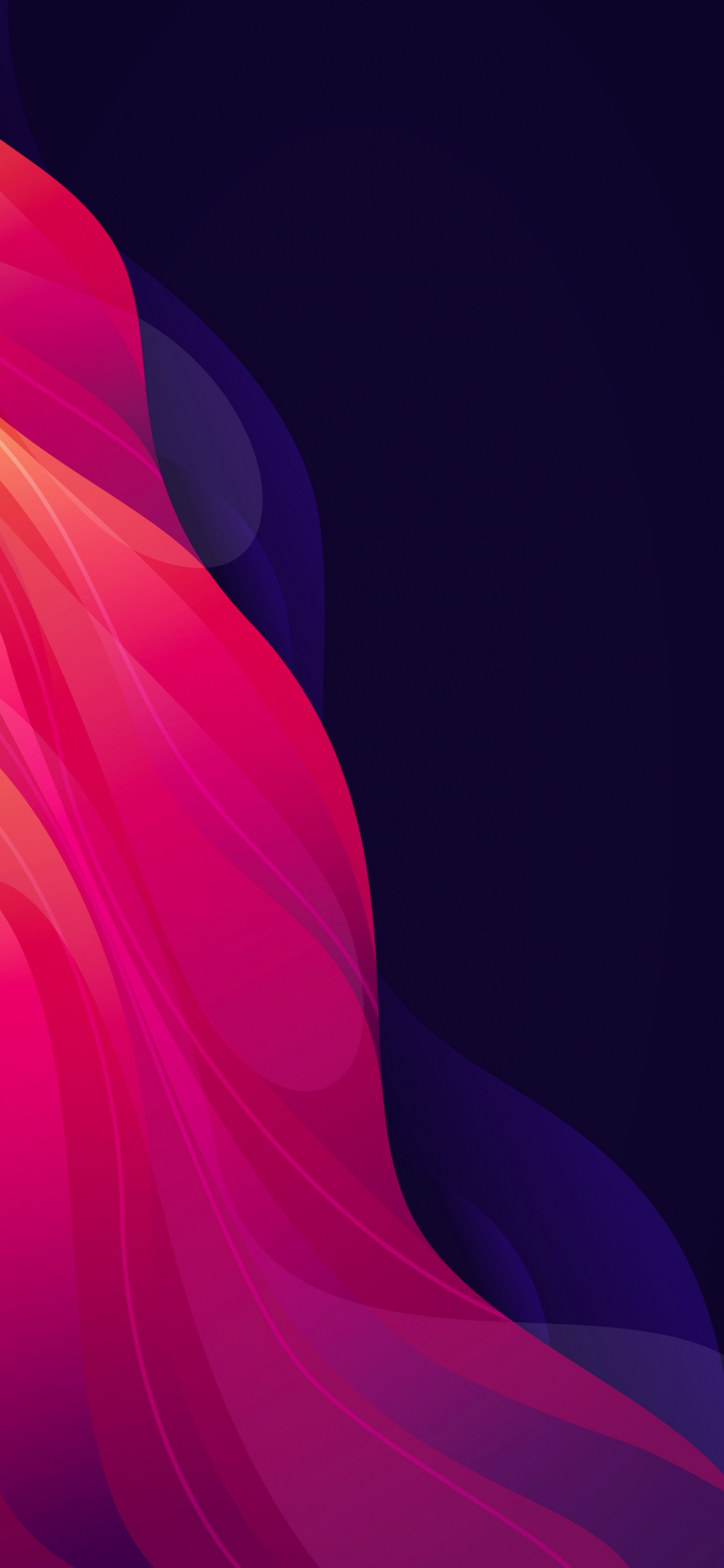 Обои лепесток, пурпур, Фиолетовый, пурпурный цвет, полутона и оттенки в разрешении 1242x2688