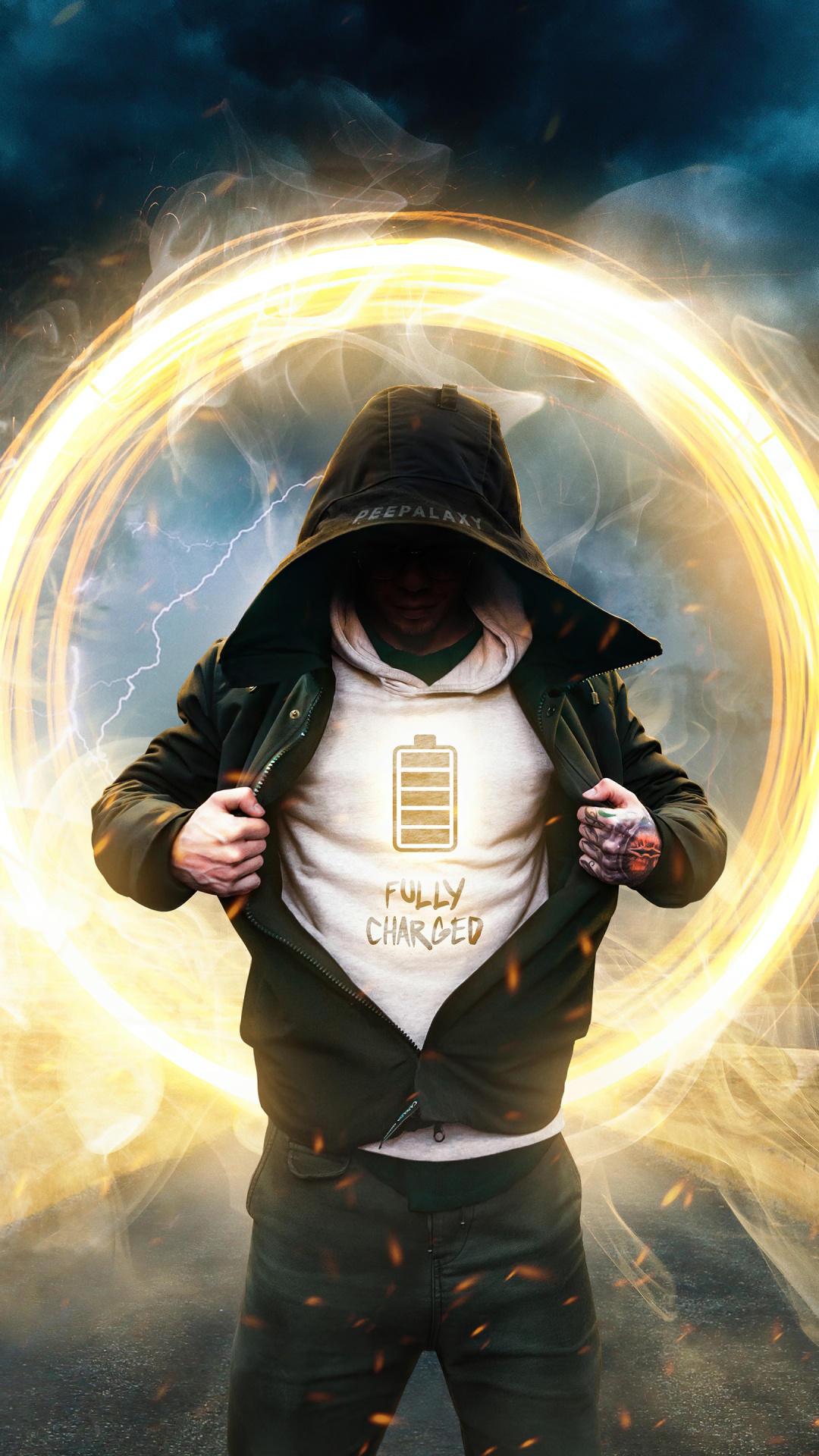 Обои атмосфера, мир, астрономический объект, арт, облако в разрешении 1080x1920