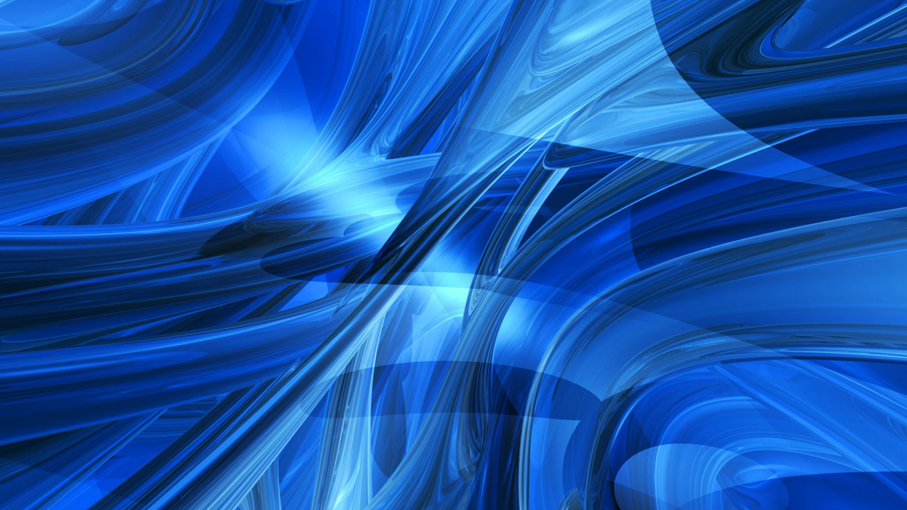 Обои цифровое искусство, цвет, синий, электрик, лазурный в разрешении 1280x720