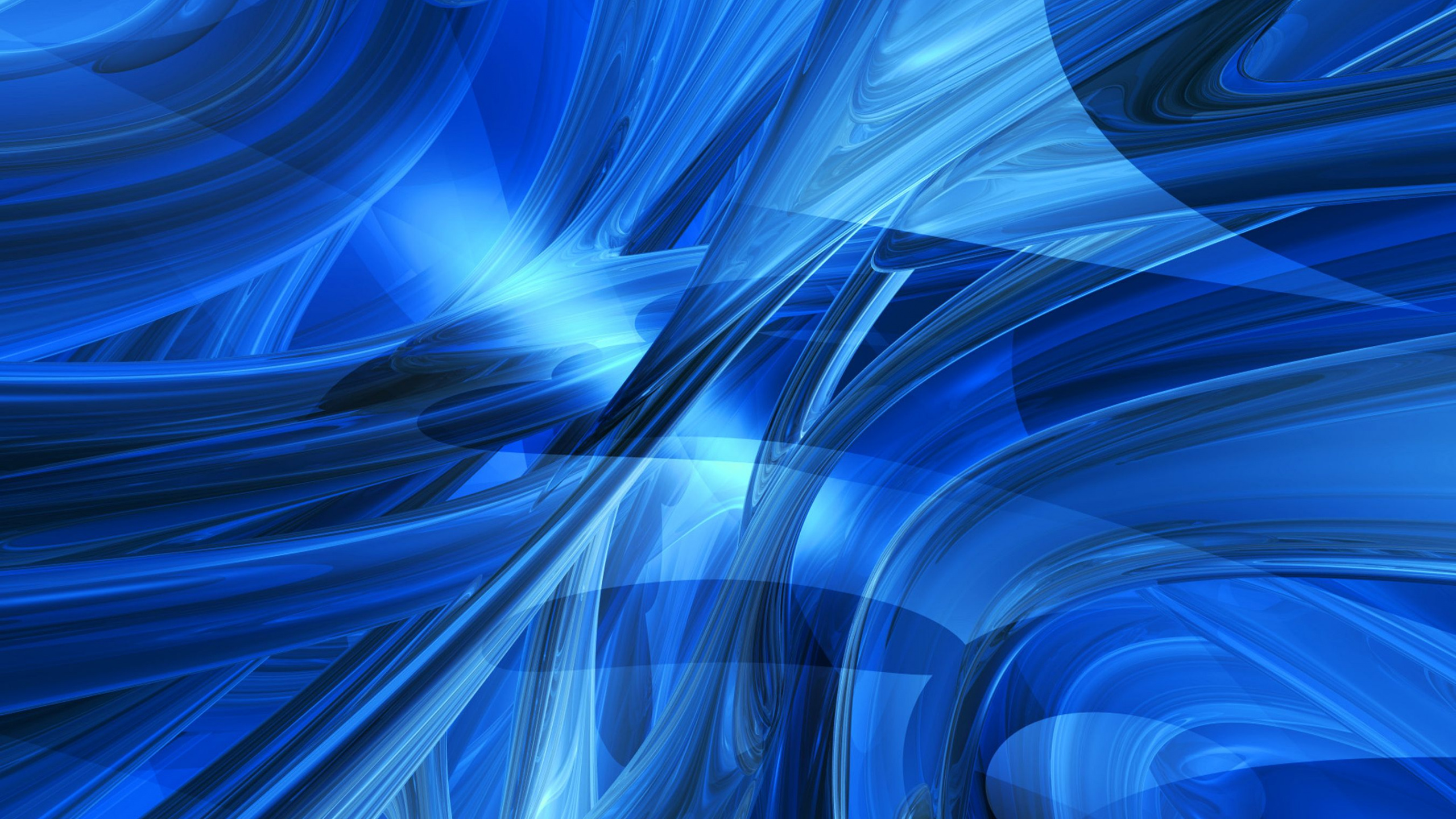 Обои цифровое искусство, цвет, синий, электрик, лазурный в разрешении 2560x1440