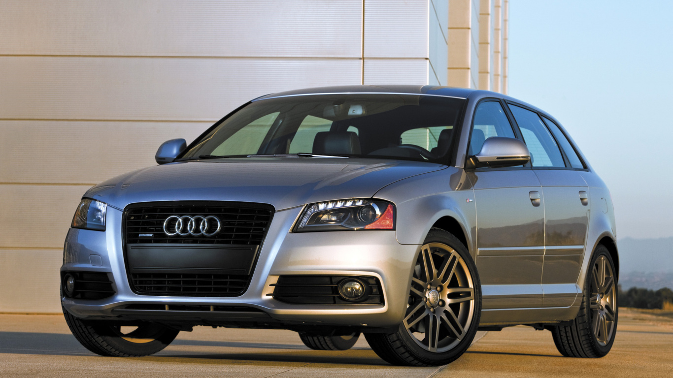 Обои 2012 Ауди А3, audi, авто, Литые диски, обод в разрешении 1366x768