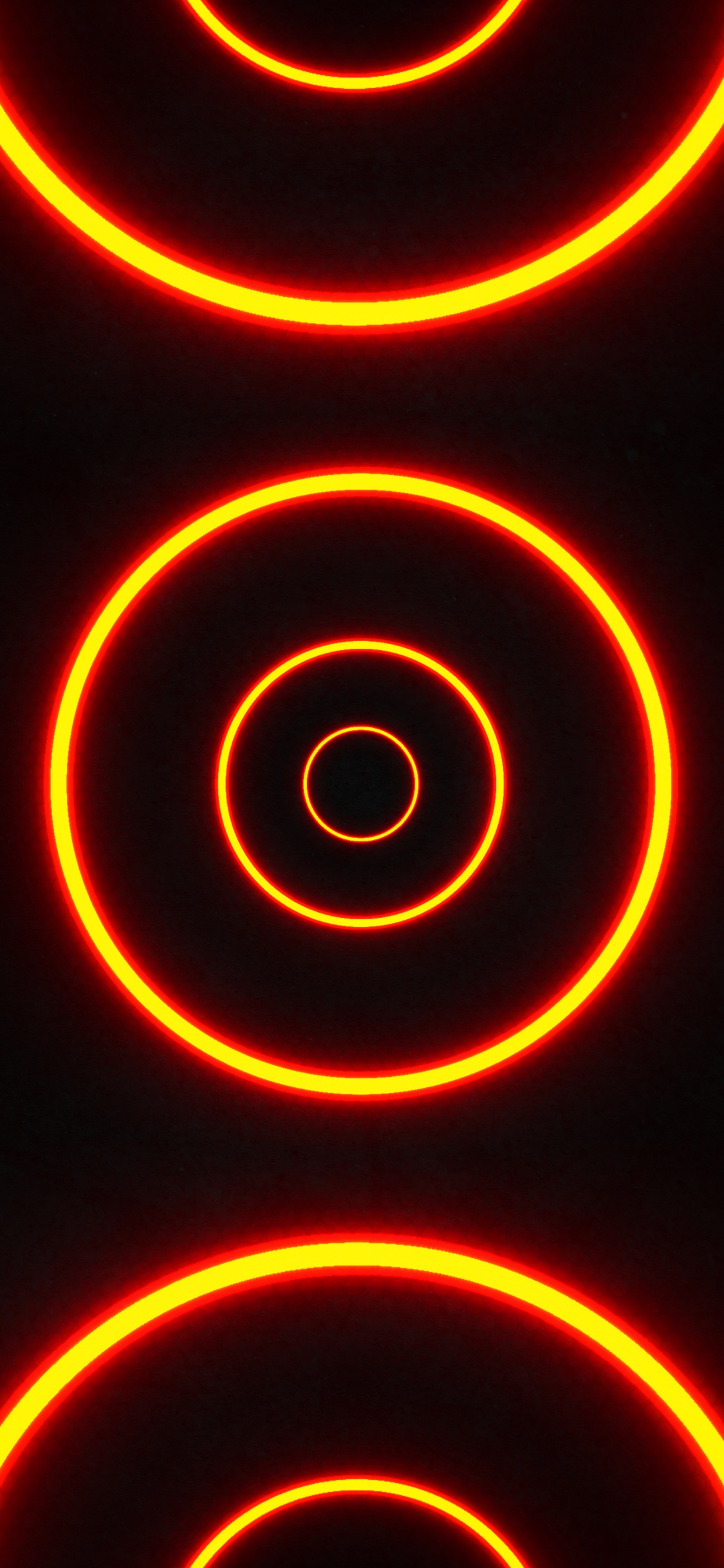 Обои Оранжевый цвет, наука, физика, предвычисление, математика в разрешении 1125x2436