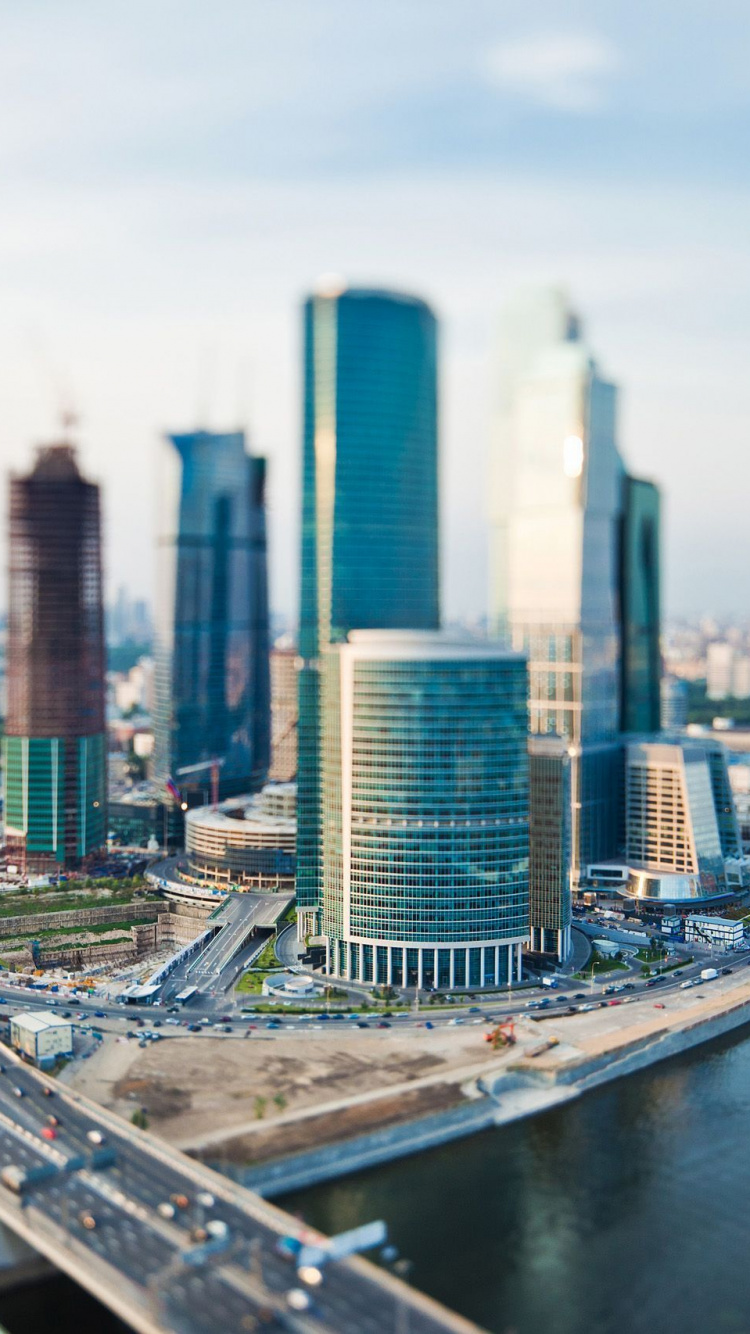 Обои город, городской пейзаж, городской район, небоскреб, башня в разрешении 750x1334