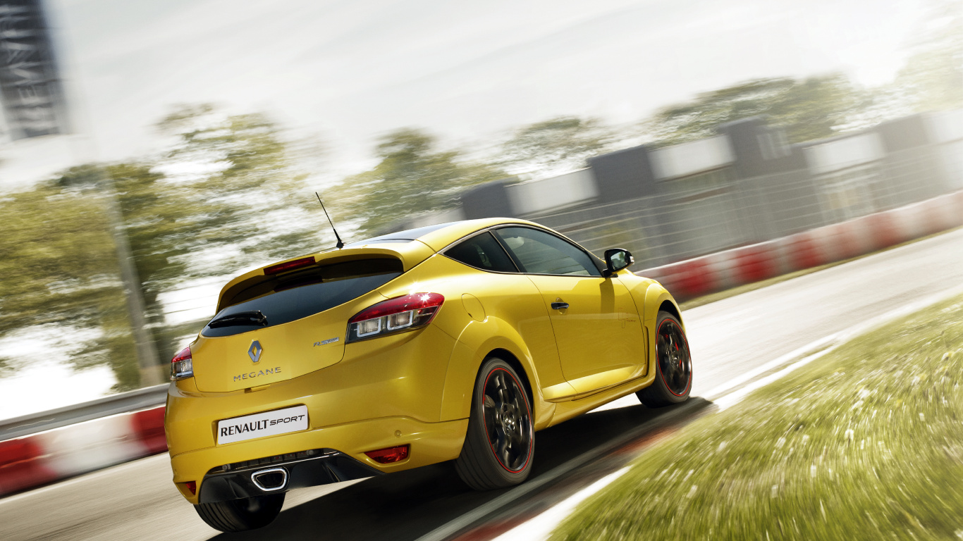 Обои Mgane Рено Спорт, РЕНО МЕГАН, Рено, авто, Рено Спорт в разрешении 1366x768