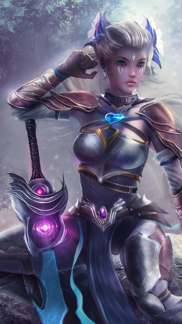 Обои графический дизайн, иллюстрация, мифология, темнота, арт в разрешении 750x1334