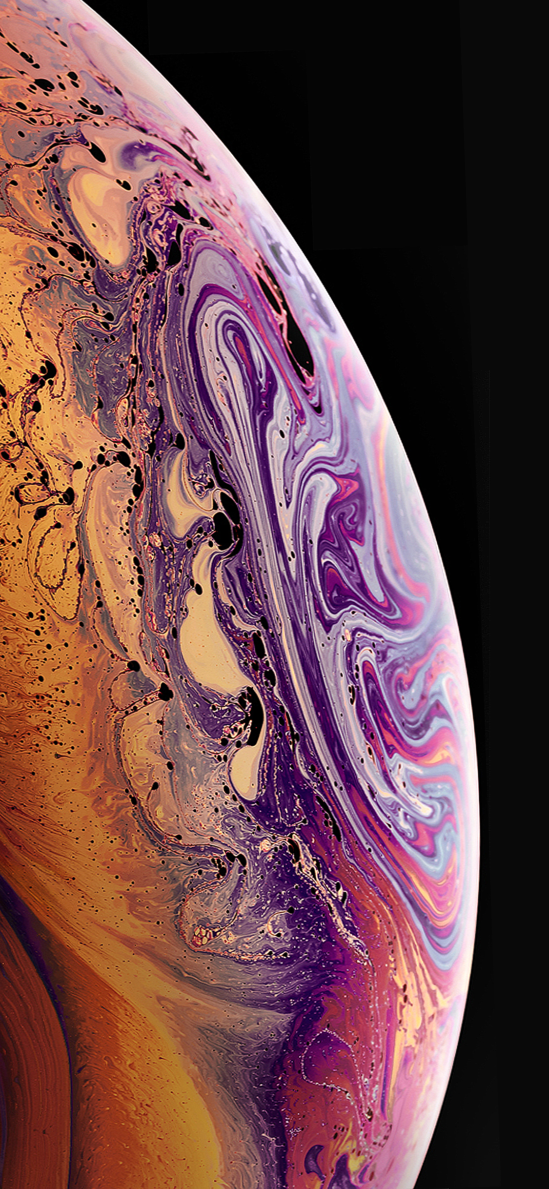 Обои apple, iPhone, iPhone XS, iPhone XS Max, яблоко в разрешении 1125x2436