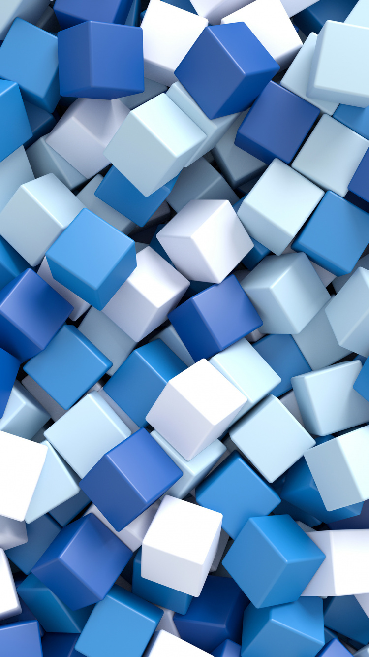 Обои симметрия, синий, свет, прямоугольник, лазурный в разрешении 750x1334