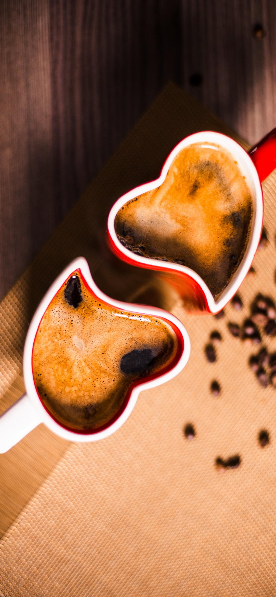 Обои чашка, кофе, кофейная чашка, ингредиент, гитара аксессуар в разрешении 1125x2436