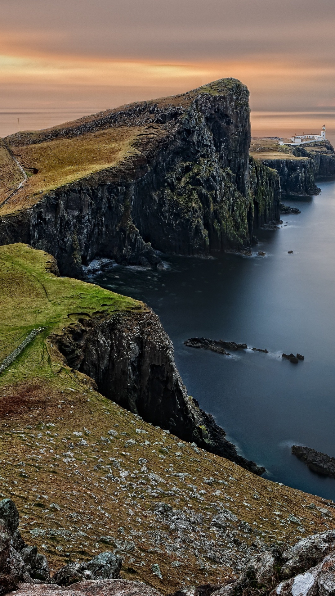 Обои Шотландии, Шотландское нагорье, северное побережье 500, дымчатый топаз, ская в разрешении 1080x1920