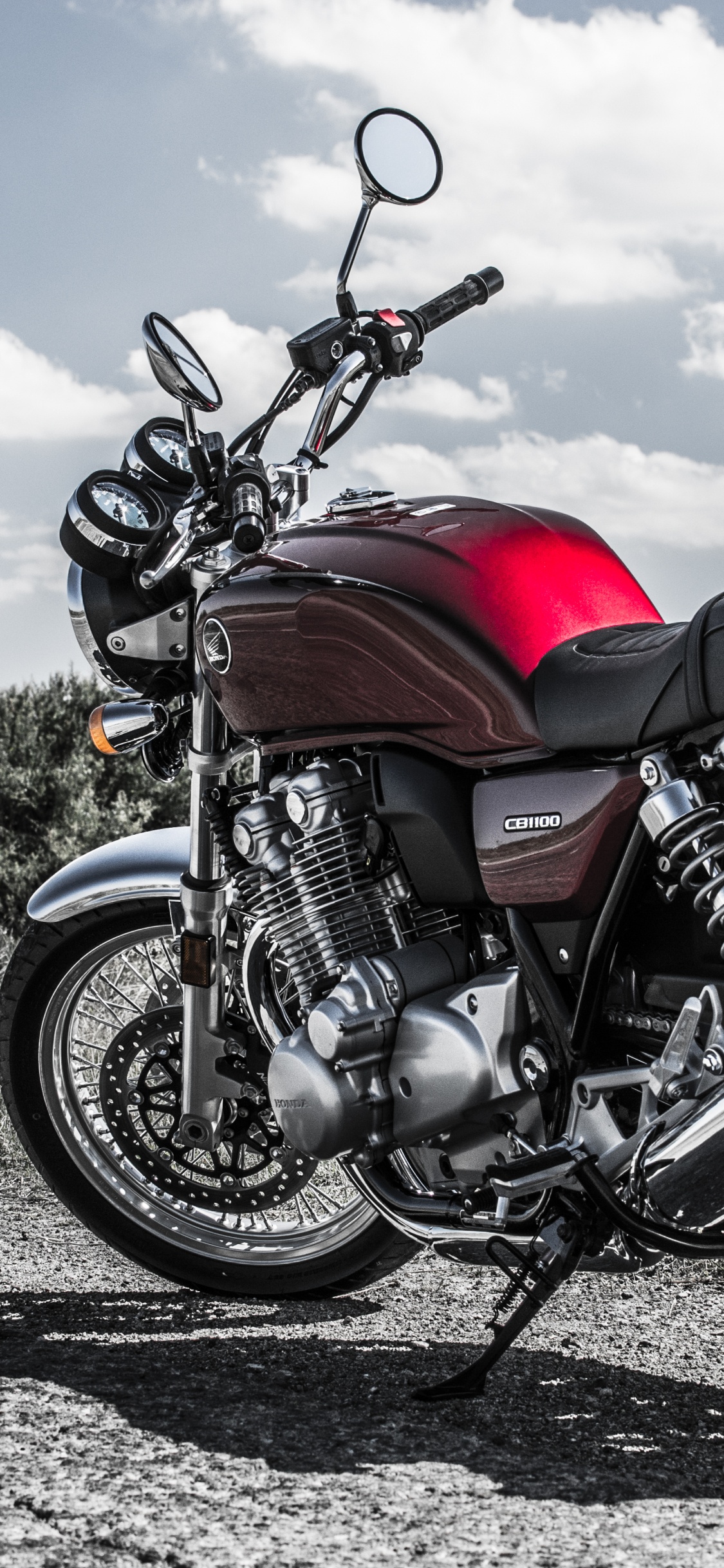 Обои Honda Motor Company, мотоцикл, авто, крейсер, мотоспорт в разрешении 1125x2436