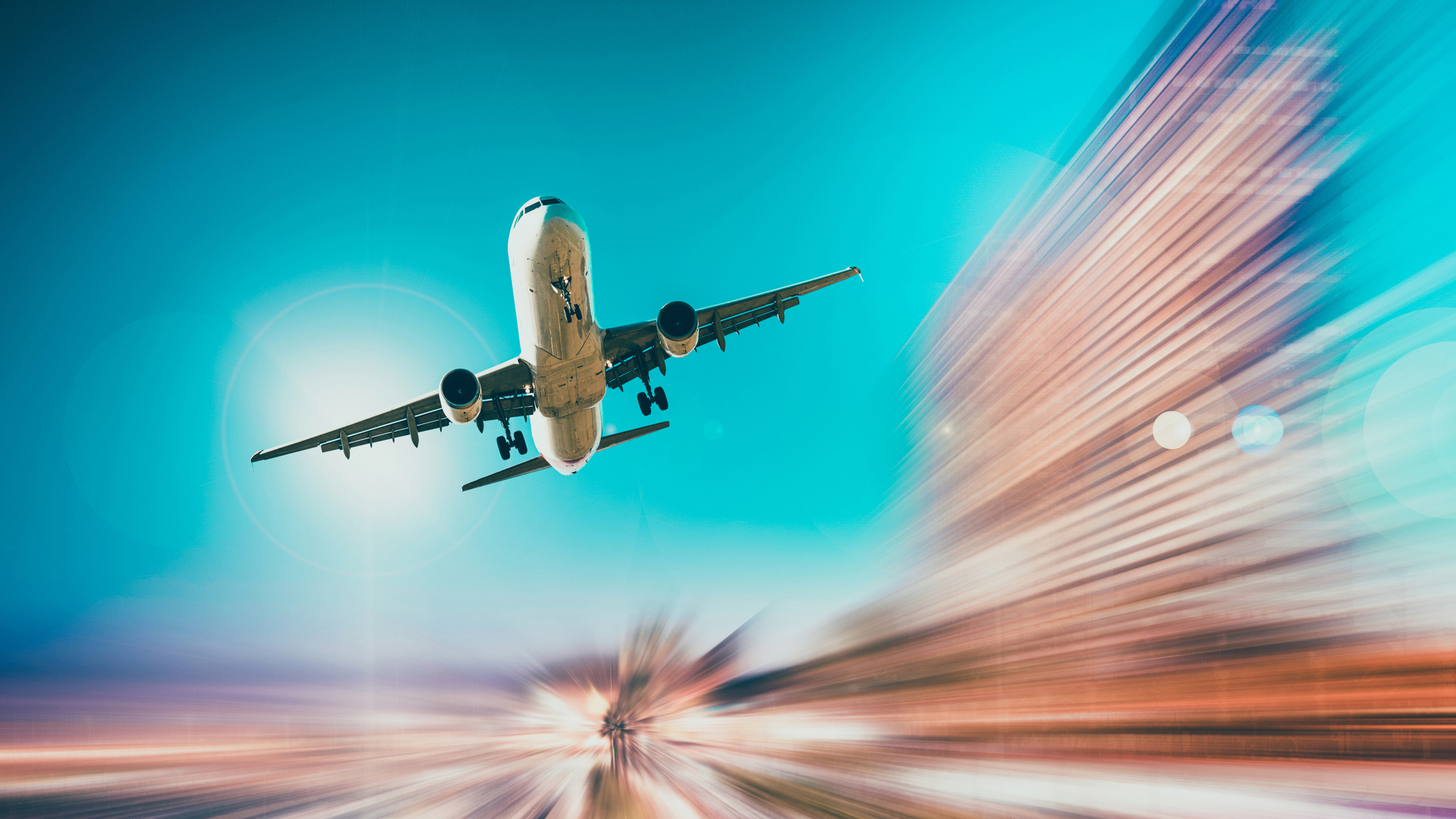 Обои аэрокосмический маркетинга, самолет, самолеты, полет, авиация в разрешении 2560x1440