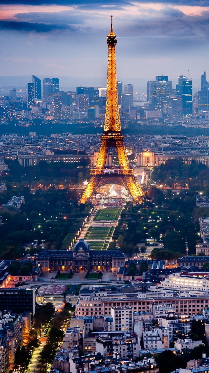 Обои Париж, городской пейзаж, город, городской район, метрополия в разрешении 720x1280