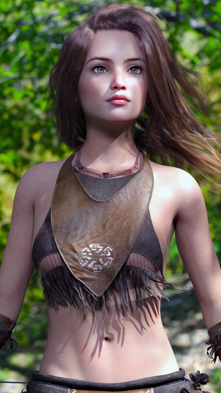 Обои красота, дерево, фэшн, модель, растение в разрешении 720x1280