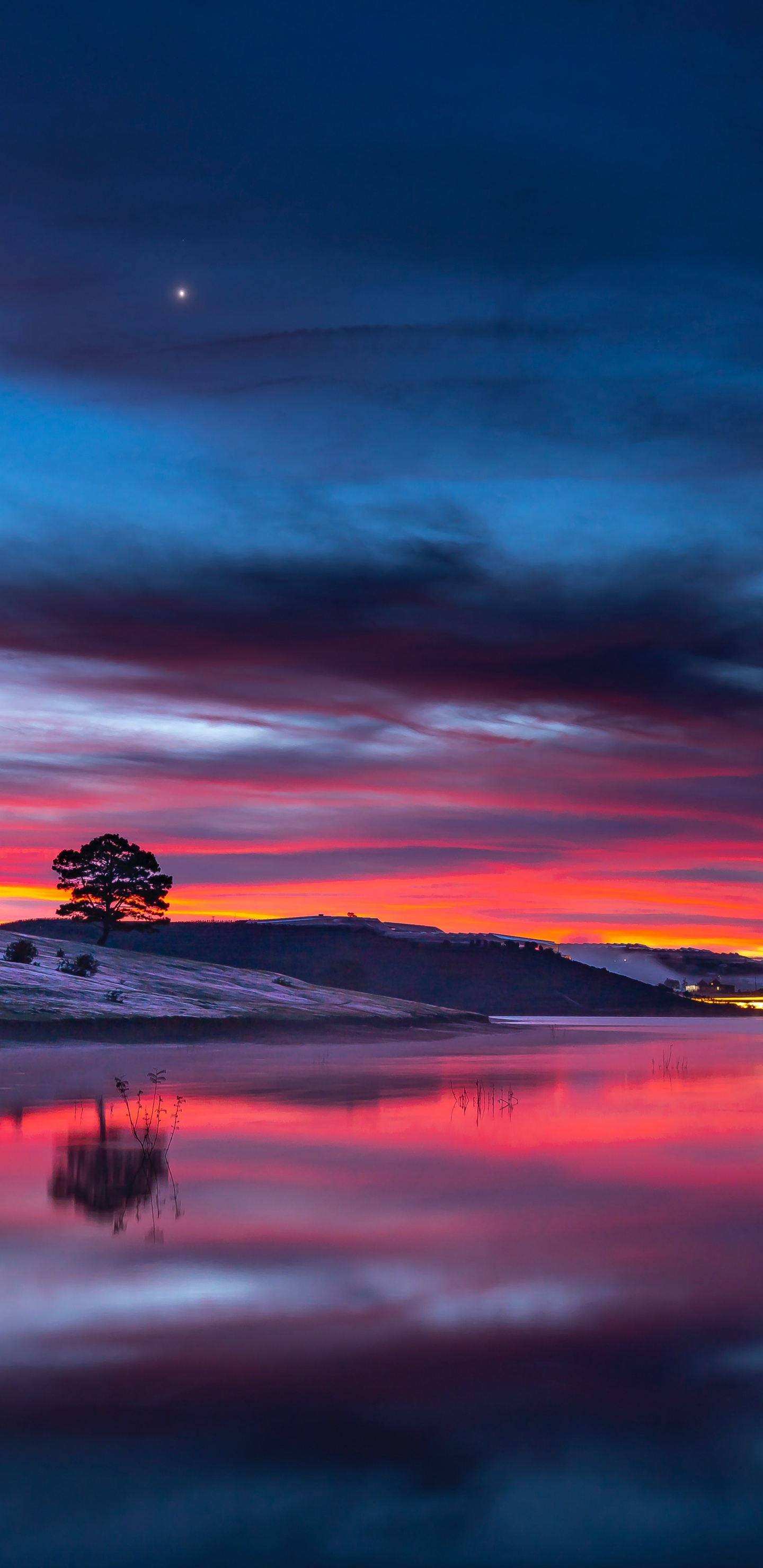 Обои природа, вода, синий, море, облако в разрешении 1440x2960