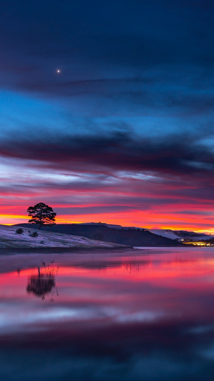 Обои природа, вода, синий, море, облако в разрешении 720x1280