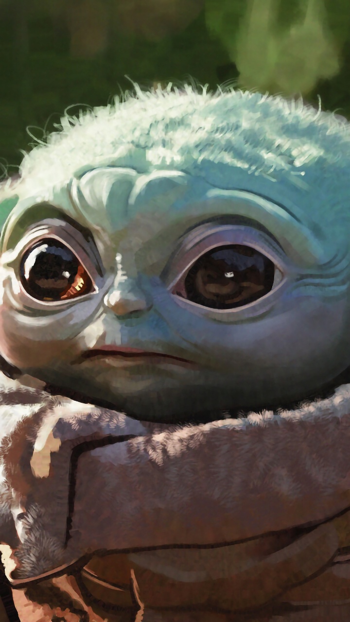 Обои звездные войны, Уолт Дисней, йода, Disney, Мандалорец в разрешении 720x1280