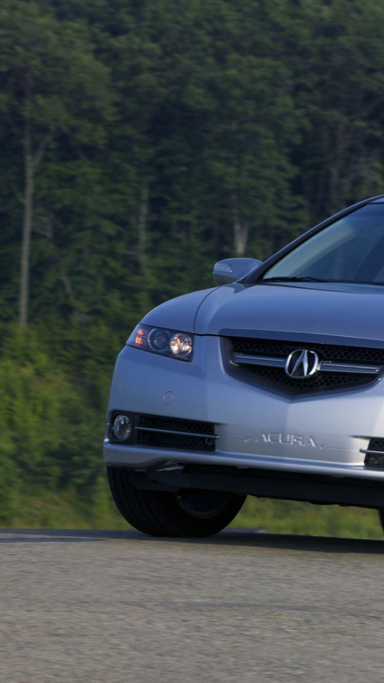 Обои автомобиль среднего размера, акура, акура ТЛ, вид транспорта, Эдмунд в разрешении 750x1334