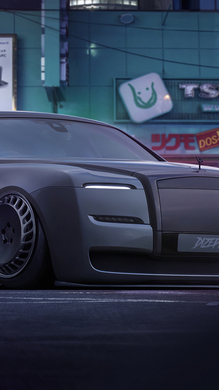 Обои Rolls-Royce броневик, Роллс-Ройс Призрак, Роллс-Ройс Рассвет, rolls-royce, Роллс-Ройс Рейф в разрешении 720x1280