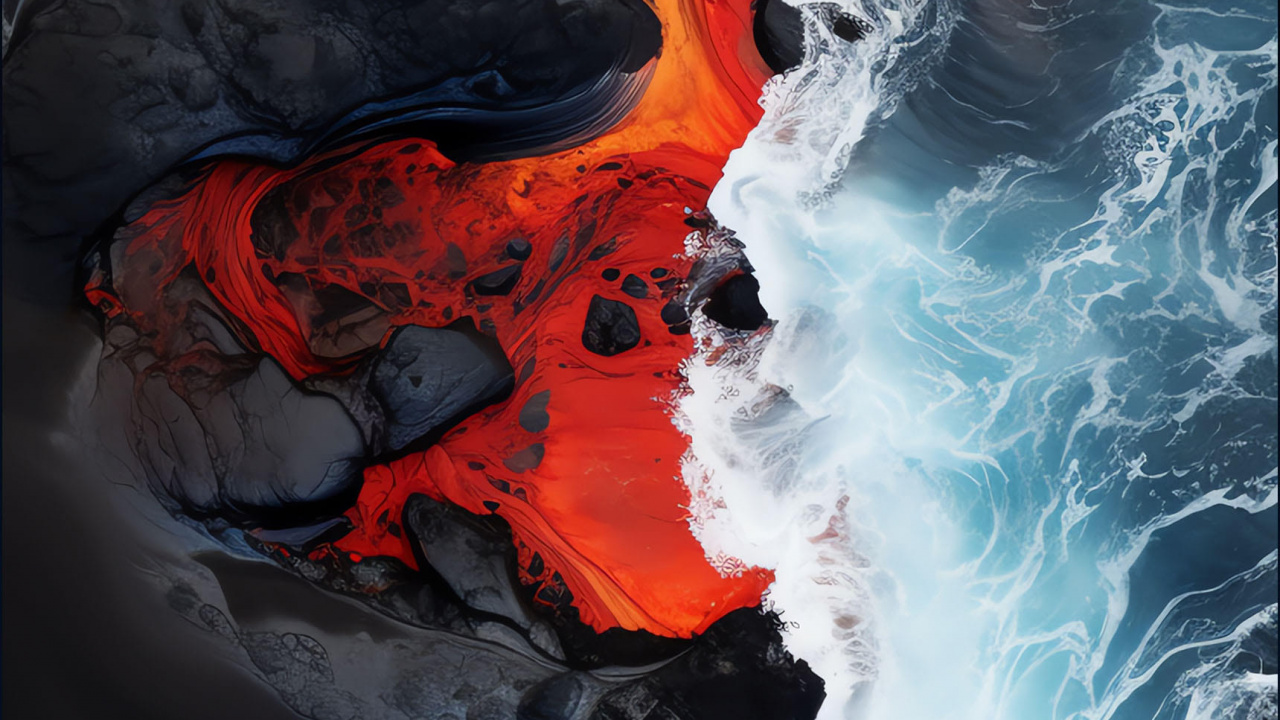 Обои вода, жидкий, природа, жидкость, арт в разрешении 1280x720