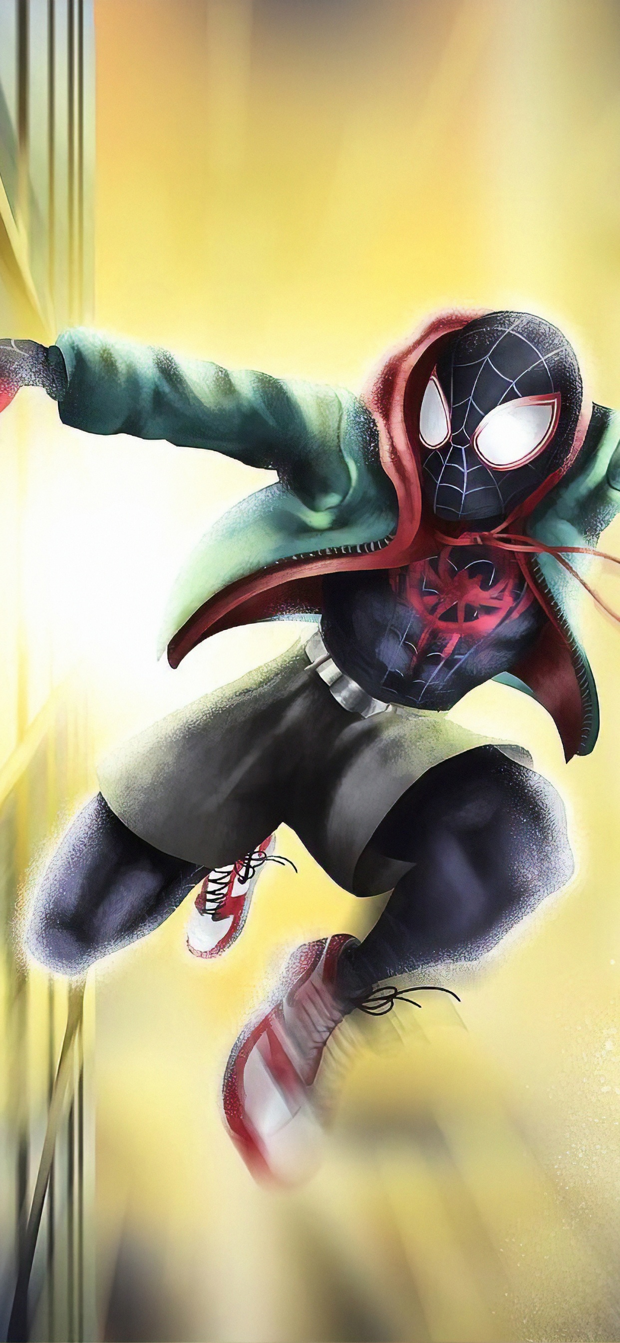 Обои супергерой, мультфильм, аниме, фигурка, иллюстрация в разрешении 1242x2688