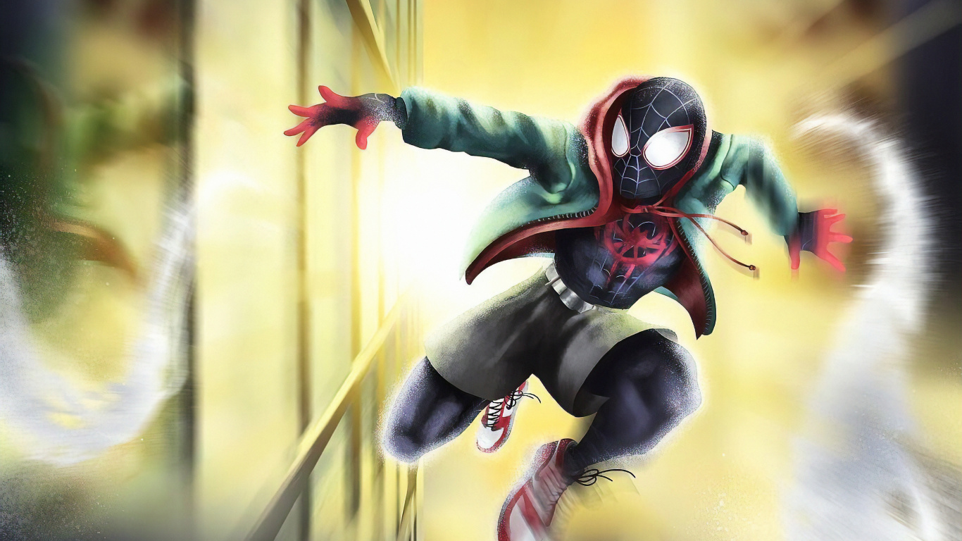 Обои супергерой, мультфильм, аниме, фигурка, иллюстрация в разрешении 1366x768