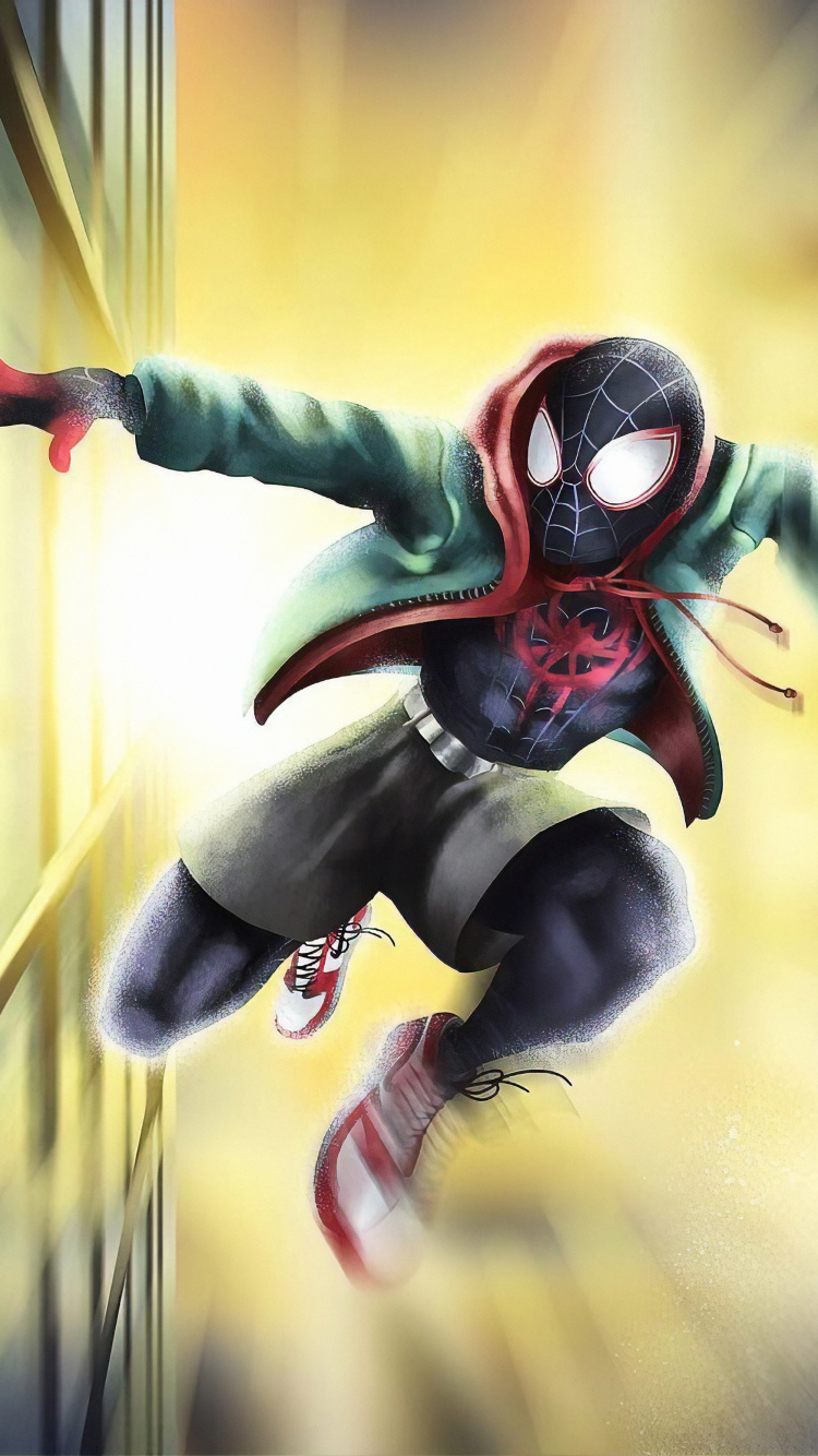 Обои супергерой, мультфильм, аниме, фигурка, иллюстрация в разрешении 750x1334