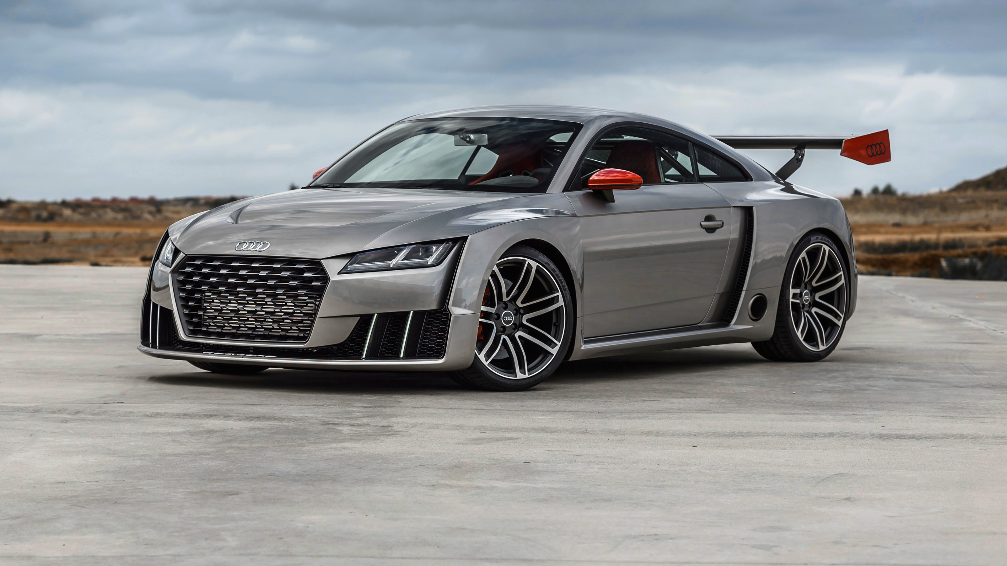 Обои Ауди ТТ турбо клабспорт, audi, audi quattro концепт, авто, Ауди ТТ РС в разрешении 3840x2160